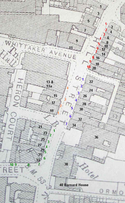 Interactive map of Victorian Hil Street