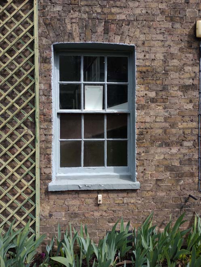 Figure 29: Detail of a sash window
