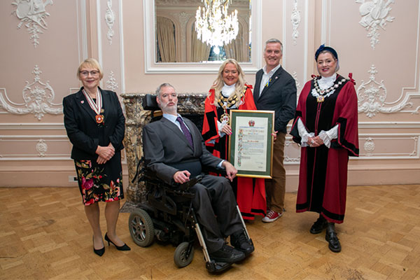 Council tribute to Alan Benson MBE
