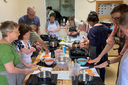 Take part in free cooking classes in Ham