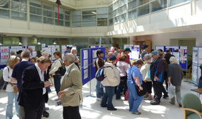 People attending an All in One event in Twickenham