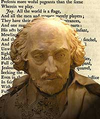 Bust of William Shakespeare