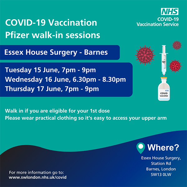 Walk in covid vaccine near me