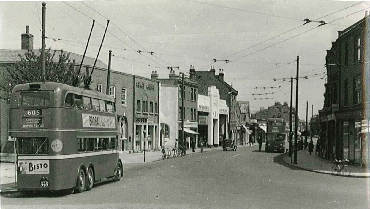 Figure 12 Teddington High Street in 1950s