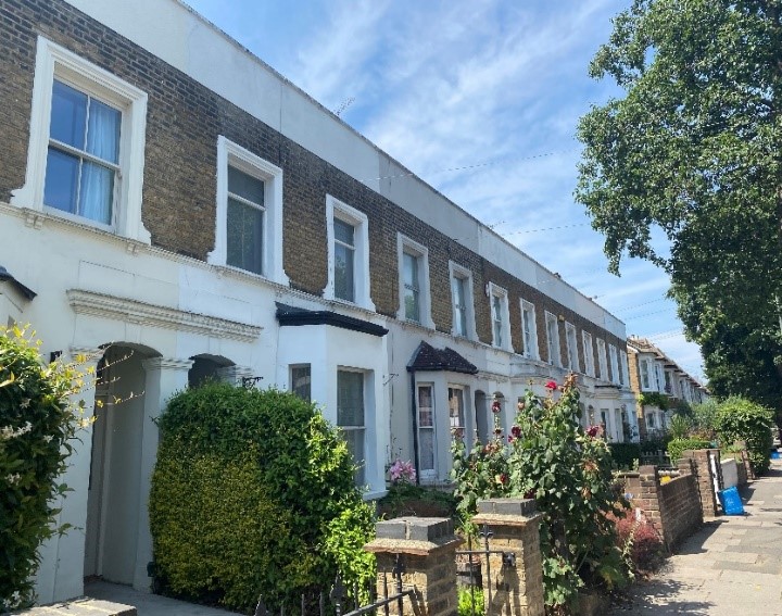 Figure 73 Victorian terrace on Waldegrave Road