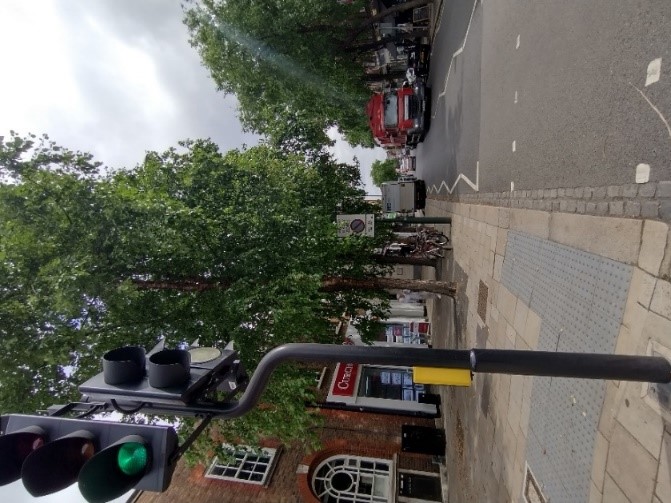 Figure 97 View of High Street showing presence of street trees