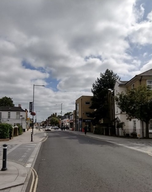 Figure 22 View north along High Street