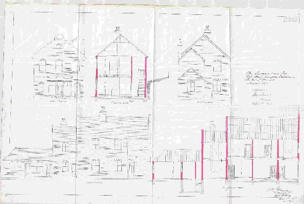 Figure 44 Hampton Hill Dairy architectural drawing