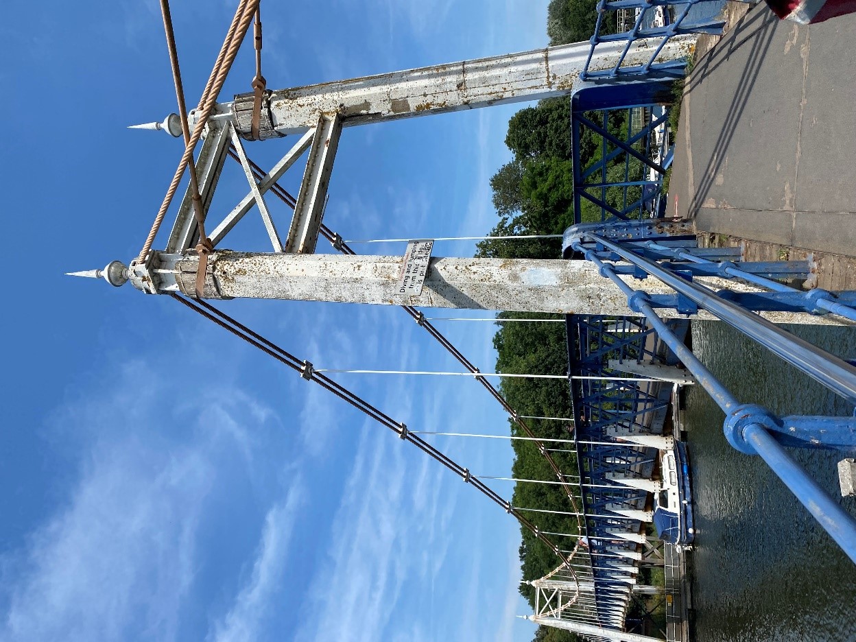 Figure 2 Teddington Lock footbridge