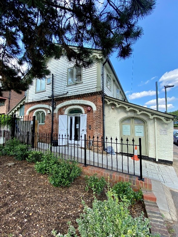 Figure 27 Boathouse at termination of Ferry Road