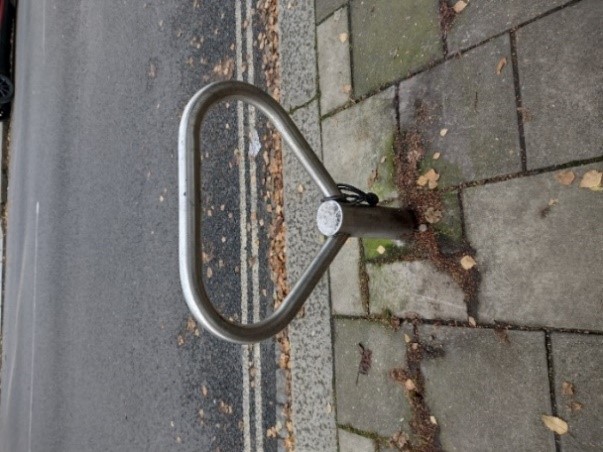 Figure 109 Cycle stand on the High Street