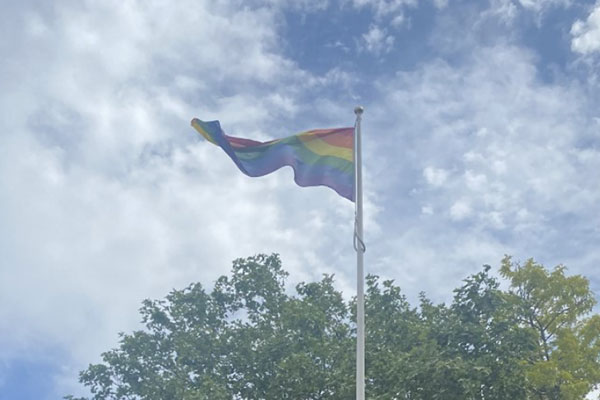 Rainbow flag flies above Richmond Council for IDAHOBIT Day