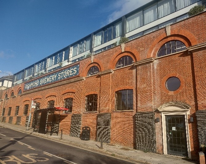 Figure 50 Richmond Brewers Stores showing arcading detailing