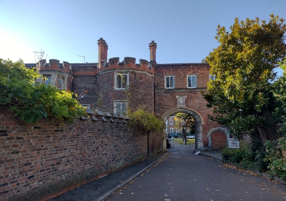 Figure 32 Gate house of Richmond Palace