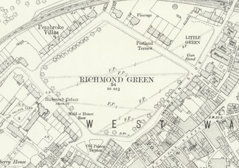 Figure 10 OS map, 1910s