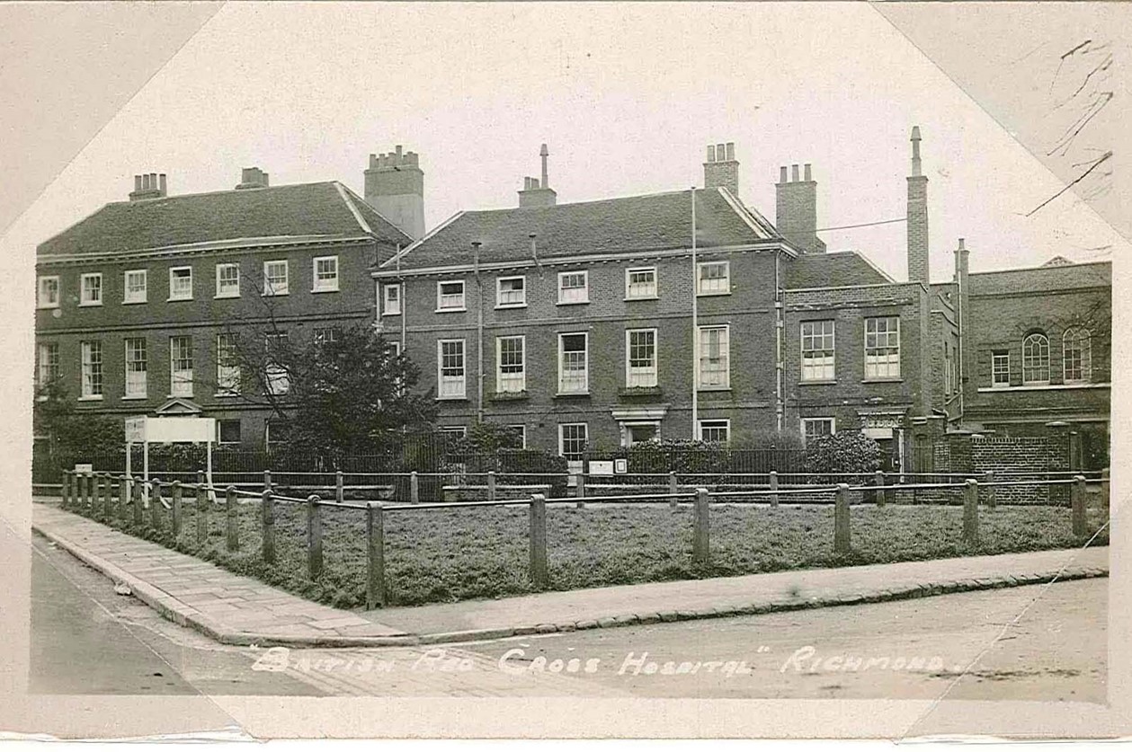 Figure 15 Old Palace Place as The British Red Cross Hospital, 1918