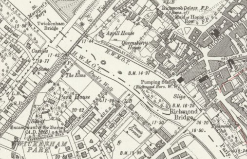 Figure 8 OS map, 1930s