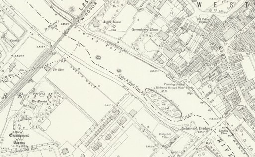 Figure 7 OS map, 1910s