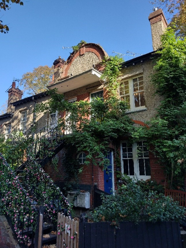 Figure 66 Detailed view of house in Victoria Place