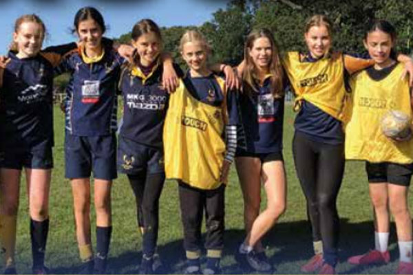 Free girls summer Touch rugby sessions