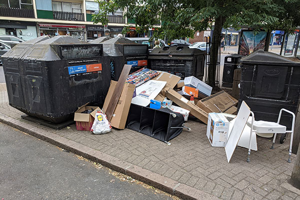 Council gets tough on fly-tippers with CCTV at fly-tipping hotspots