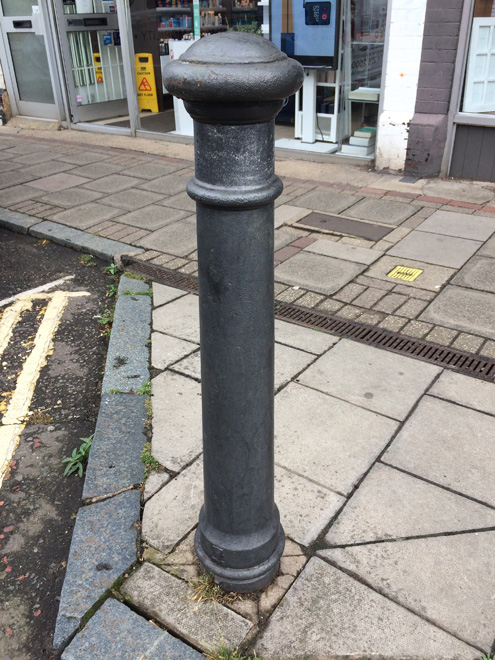 Figure 68: Bollard outside no.115 Sheen Lane