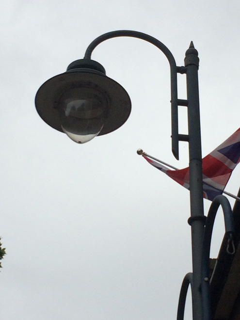 Figure 79: Detail of lamppost on Milestone Green