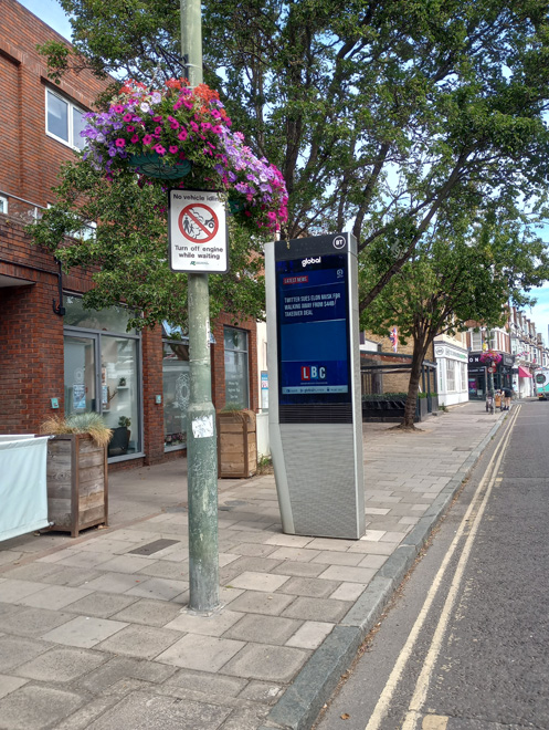 Figure 82: BT Hub outside nos.44-50 Sheen Lane