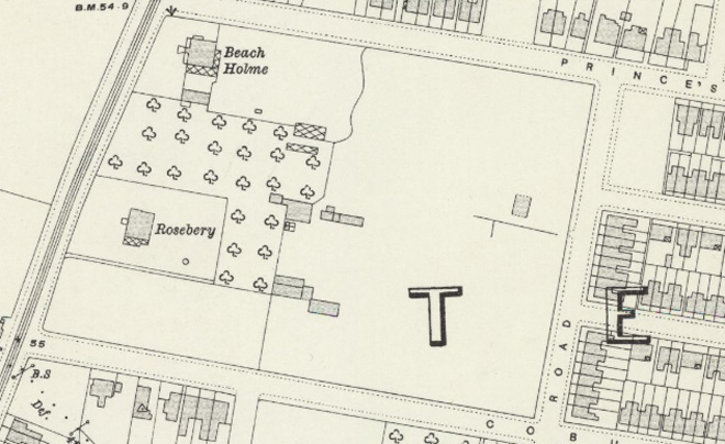 Figure 10 1913 OS map