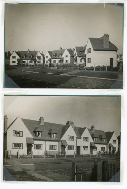 Figure 13 Mays Road c1921 showing the houses newly built, with young boundary hedges