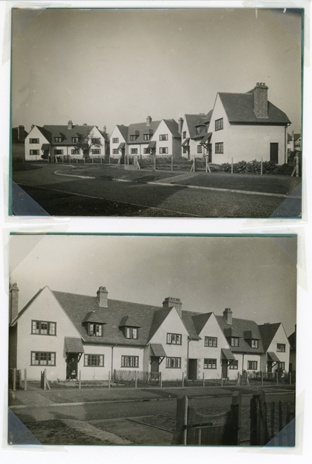 Figure 13 Mays Road c1921 showing the houses newly built, with young boundary hedges