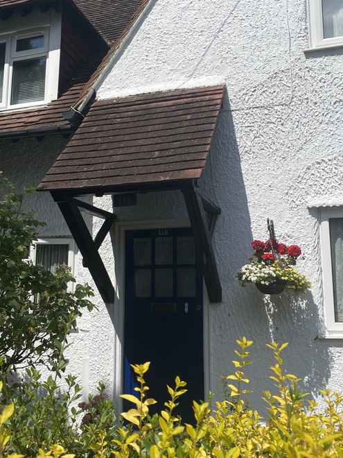 Figure 34 Original front door 118 Connaught Road