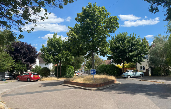 Figure 51 Central Roundabout in Mays Road