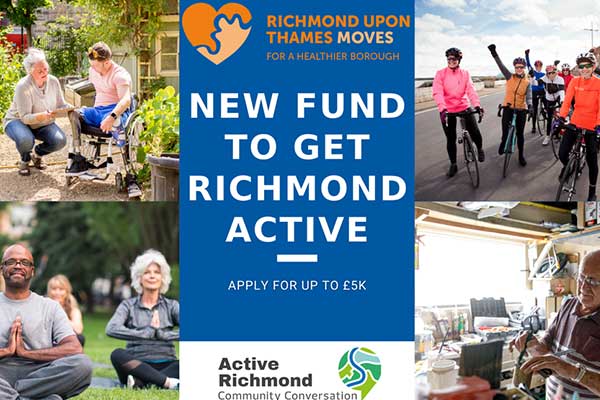 Funding available through the Active Richmond Fund to help residents get active
