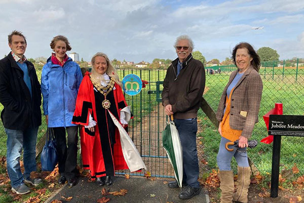 New wildlife haven officially opens in Heathfield