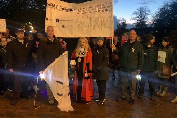 Richmond Upon Thames shows its support for victims of VAWG