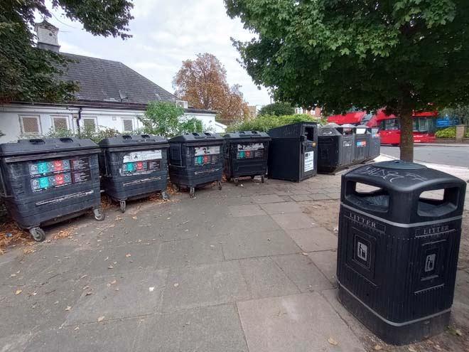 Figure 76: Recycling centre behind the Cricket Pavilion