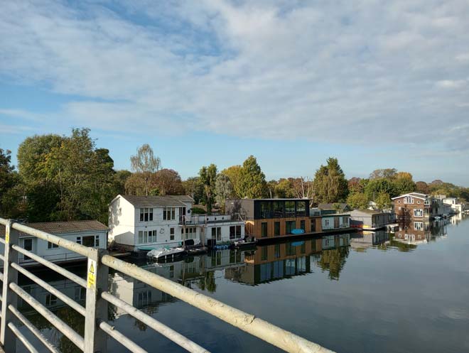 Figure 22: View of Tagg's Island from the bridge