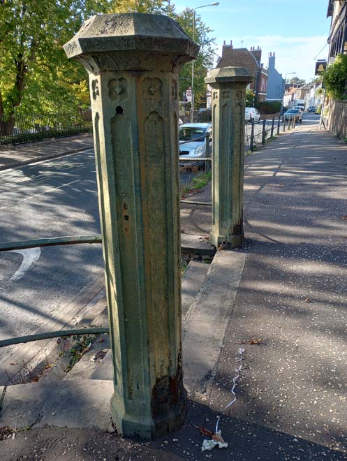 Figure 88: Fenceposts to the Church on Thames Street
