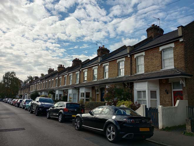 Figure 108: Houses on the west side of Avenue Road