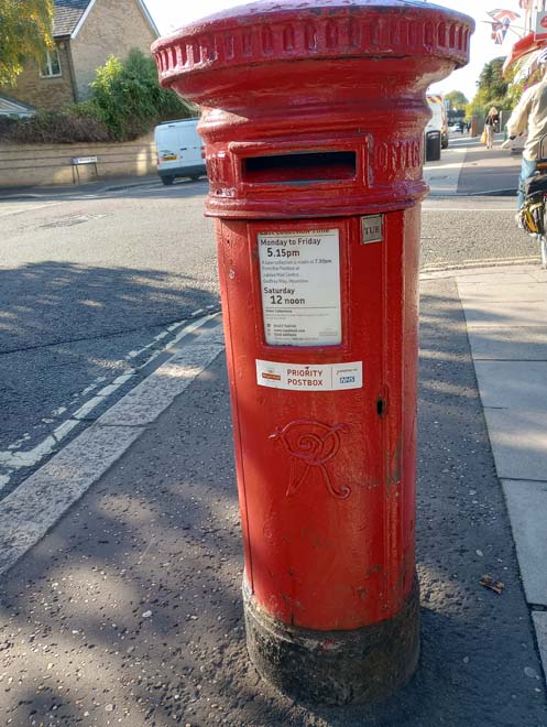 Figure 125: Queen Victoria letterbox on Station Road