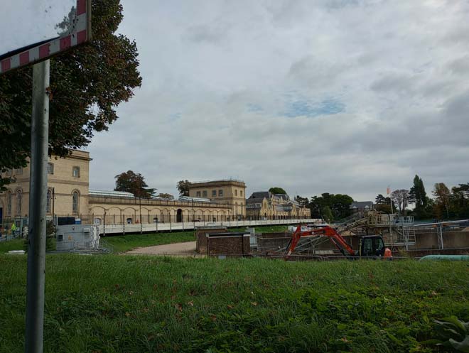 Figure 133: View of the Morelands Building from Lower Sunbury Road