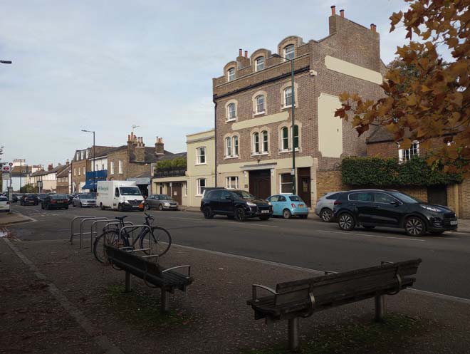 Fig. 23 View from The Kings Arms to the Bastians