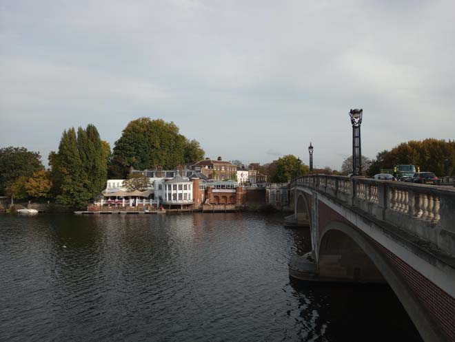 Fig. 33 Views of Mitre Hotel from Hampton Court Bridge