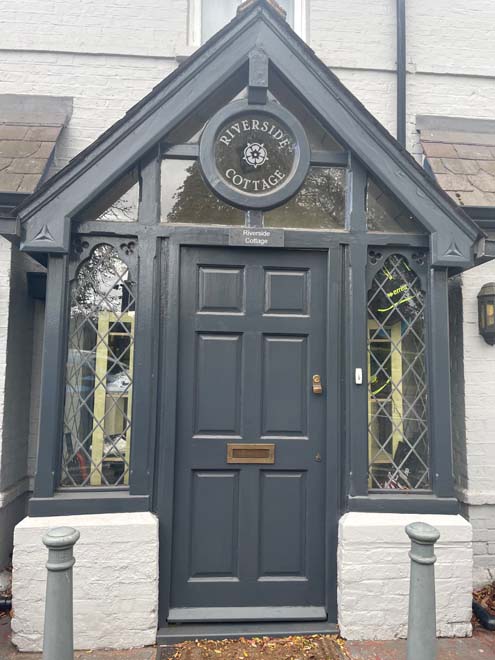 Fig. 78 Example of a porch, Riverside cottage