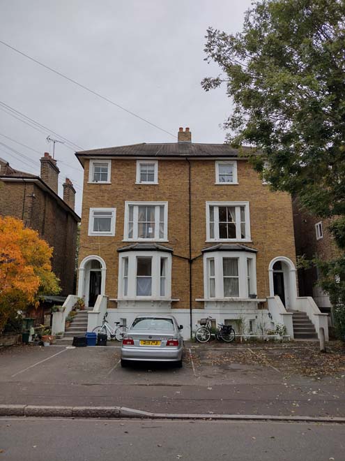 Fig. 17: Semi-detached pairs have hipped roofs over gable