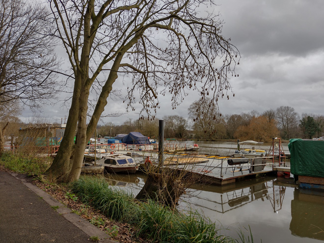 Fig. 25: Hammerton's Ferry offers access to the river