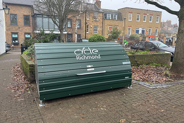  Richmond Council announce bikehangar installations at 29 locations across the borough