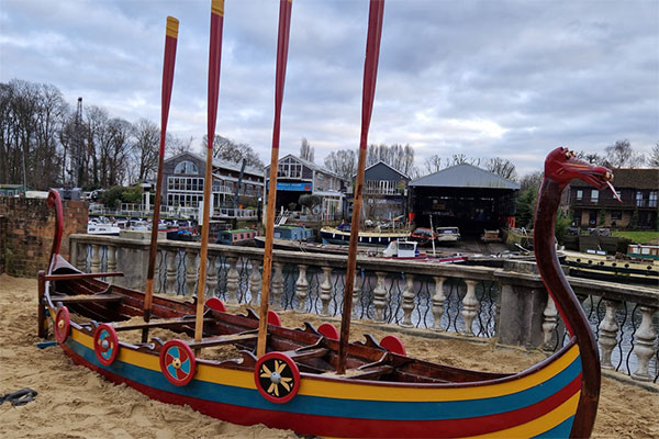 Champions Wharf Play Beach unveils boat refurbishments