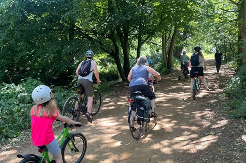 Richmond rides for everyone: Tea at the palace